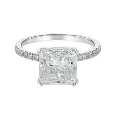 Lab Diamond Princess Cut Ring